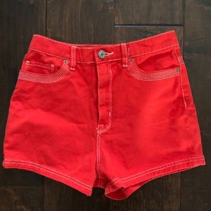 URBAN OUTFITTERS high waisted pin up shorts